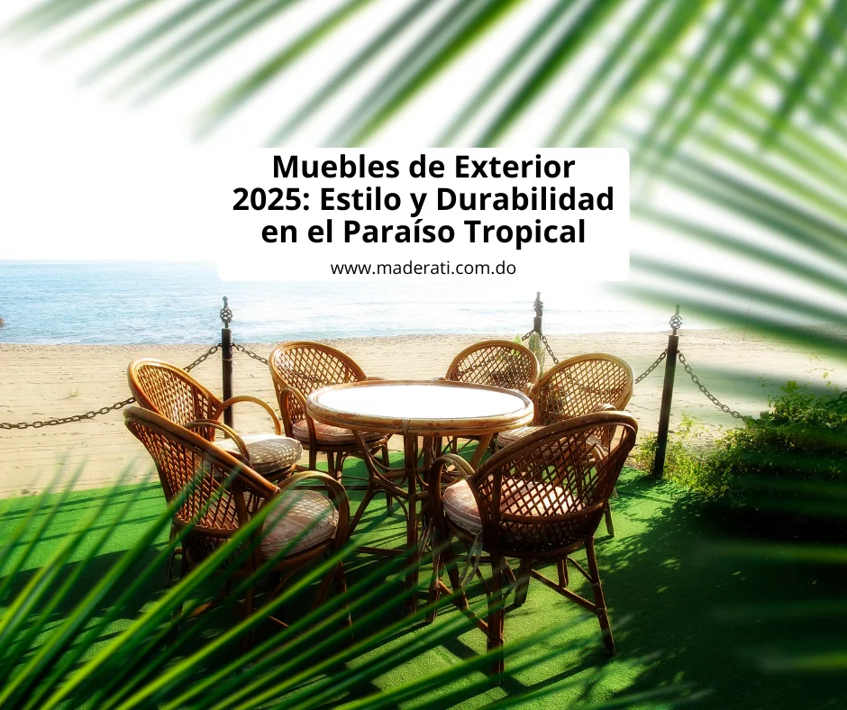 Muebles de Exterior 2025: Tendencias Clave